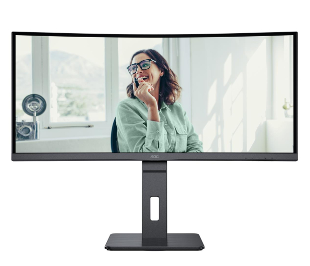 AOC 34'' CU34P3CV Czarny - 1169587 - zdjęcie